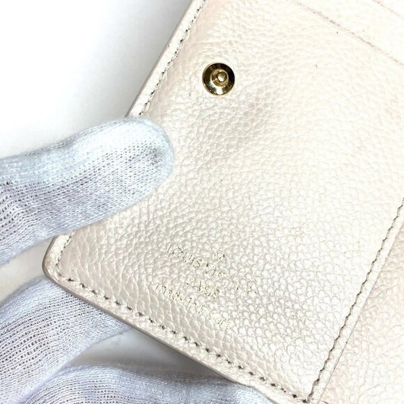 LOUIS VUITTON M83481 MonogramEmpreinte Portefeuille Clare Compact Folded wallet - Picture 8 of 15